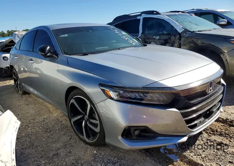 2021 Honda Accord Sport z USA, uszkodzony, nr VIN 1HGCV2F37MA006925